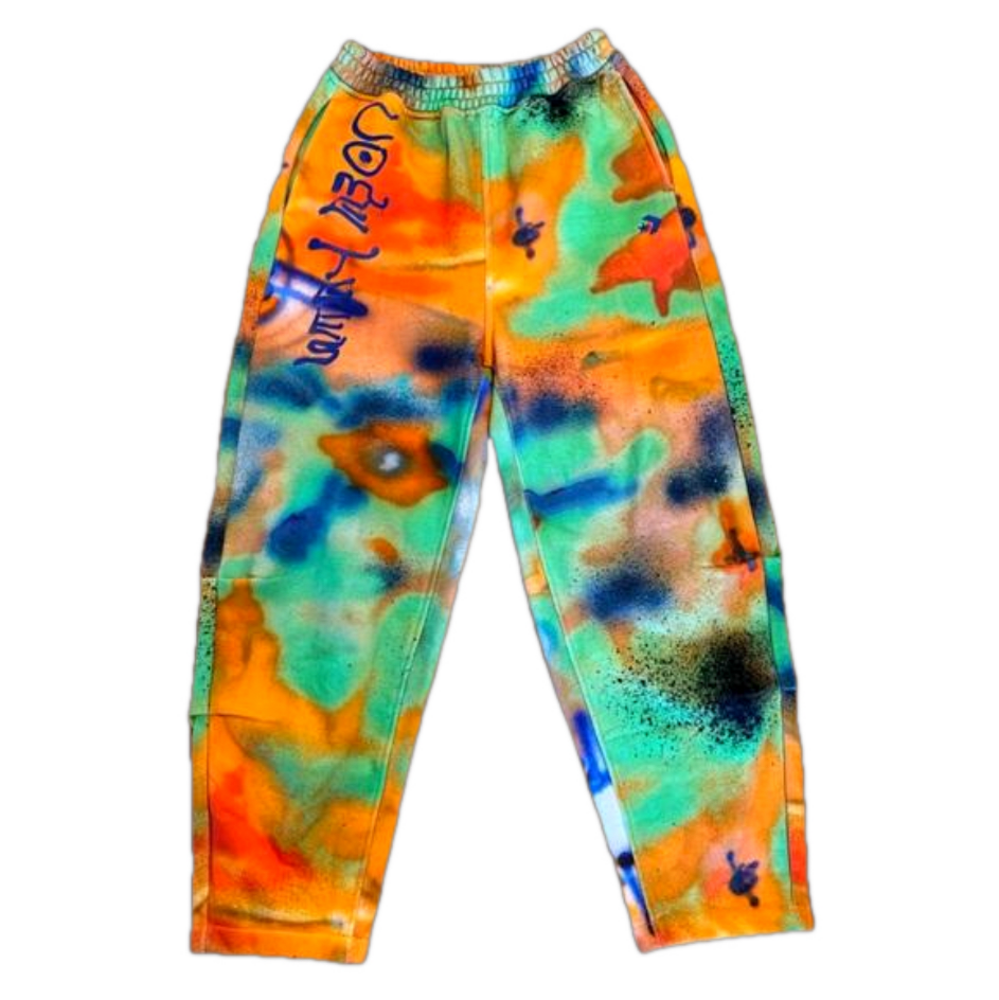 Converse Shapes x Come Tees Wide Leg Fleece Sweats- XS